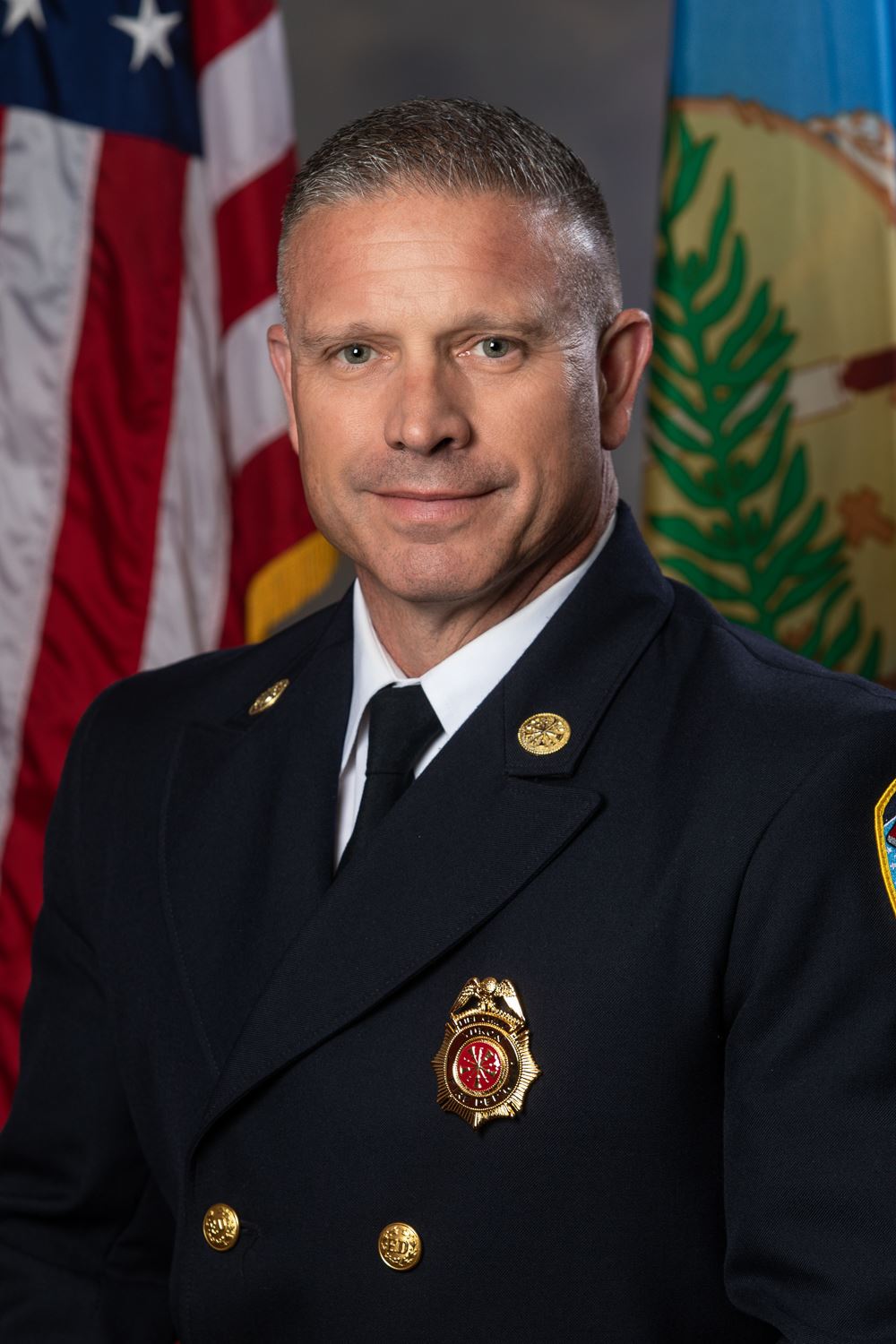 Headshot Of Shawn Vogt - Fire Chief